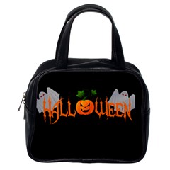 Halloween Classic Handbags (one Side) by Valentinaart