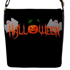 Halloween Flap Messenger Bag (s) by Valentinaart