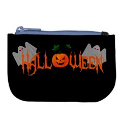 Halloween Large Coin Purse by Valentinaart