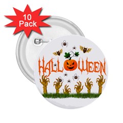 Halloween 2 25  Buttons (10 Pack) 