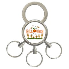 Halloween 3-ring Key Chains