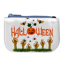 Halloween Large Coin Purse by Valentinaart