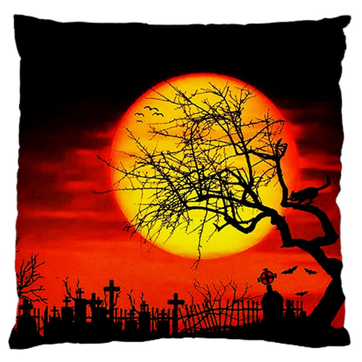 Halloween landscape Standard Flano Cushion Case (One Side)