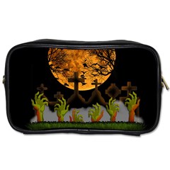 Halloween Zombie Hands Toiletries Bags 2-side