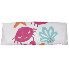 Animals Sea Flower Tropical Crab Body Pillow Case Dakimakura (two Sides) by Mariart