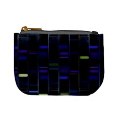 Biostatistics Line Blue Mini Coin Purses