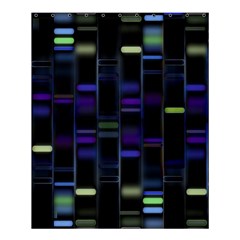 Biostatistics Line Blue Shower Curtain 60  X 72  (medium)  by Mariart