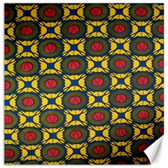 African Textiles Patterns Canvas 12  X 12  