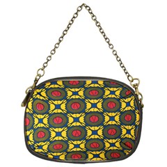 African Textiles Patterns Chain Purses (one Side)  by Mariart