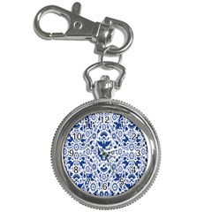 Birds Fish Flowers Floral Star Blue White Sexy Animals Beauty Key Chain Watches