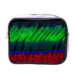 Cells Rainbow Mini Toiletries Bags by Mariart