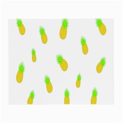 Cute Pineapple Fruite Yellow Green Small Glasses Cloth