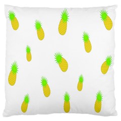 Cute Pineapple Fruite Yellow Green Large Cushion Case (two Sides)
