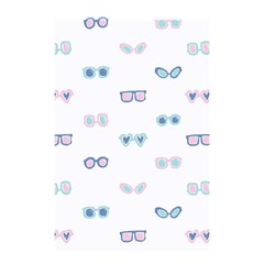 Cute Sexy Funny Sunglasses Kids Pink Blue Shower Curtain 48  X 72  (small) 