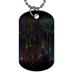 Brain Cell Dendrites Dog Tag (two Sides)