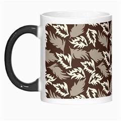 Dried Leaves Grey White Camuflage Summer Morph Mugs by Mariart