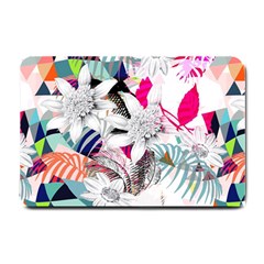 Flower Graphic Pattern Floral Small Doormat 