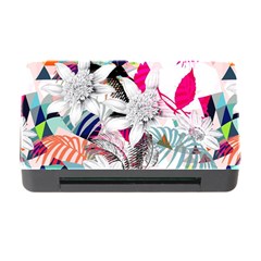 Flower Graphic Pattern Floral Memory Card Reader With Cf