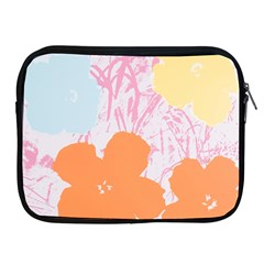 Flower Sunflower Floral Pink Orange Beauty Blue Yellow Apple Ipad 2/3/4 Zipper Cases by Mariart