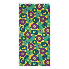 Discrete State Turing Pattern Polka Dots Green Purple Yellow Rainbow Sexy Beauty Shower Curtain 36  X 72  (stall)  by Mariart