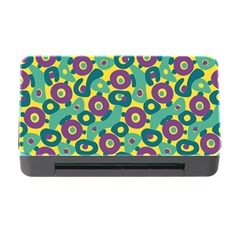 Discrete State Turing Pattern Polka Dots Green Purple Yellow Rainbow Sexy Beauty Memory Card Reader With Cf by Mariart