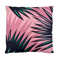 Graciela Detail Petticoat Palm Pink Green Standard Cushion Case (two Sides)