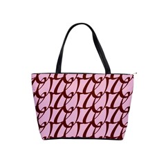 Letter Font Zapfino Appear Shoulder Handbags by Mariart