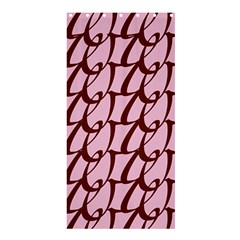 Letter Font Zapfino Appear Shower Curtain 36  X 72  (stall)  by Mariart