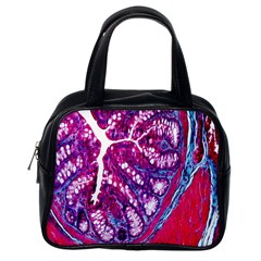 Histology Inc Histo Logistics Incorporated Masson s Trichrome Three Colour Staining Classic Handbags (one Side) by Mariart