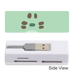 Lineless Background For Minty Wildlife Monster Memory Card Reader (stick)  by Mariart