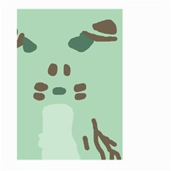 Lineless Background For Minty Wildlife Monster Large Garden Flag (two Sides)