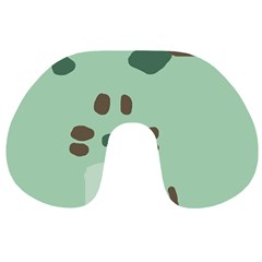 Lineless Background For Minty Wildlife Monster Travel Neck Pillows by Mariart