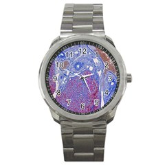 Histology Inc Histo Logistics Incorporated Human Liver Rhodanine Stain Copper Sport Metal Watch