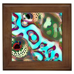 Multiscale Turing Pattern Recursive Coupled Stone Rainbow Framed Tiles by Mariart