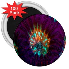 Live Green Brain Goniastrea Underwater Corals Consist Small 3  Magnets (100 Pack) by Mariart