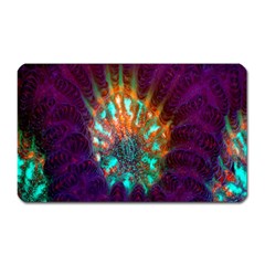 Live Green Brain Goniastrea Underwater Corals Consist Small Magnet (rectangular) by Mariart