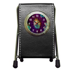 Live Green Brain Goniastrea Underwater Corals Consist Small Pen Holder Desk Clocks by Mariart