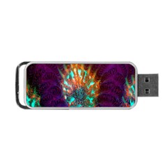 Live Green Brain Goniastrea Underwater Corals Consist Small Portable Usb Flash (one Side) by Mariart