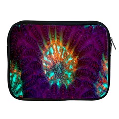 Live Green Brain Goniastrea Underwater Corals Consist Small Apple Ipad 2/3/4 Zipper Cases by Mariart