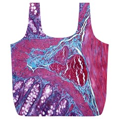 Natural Stone Red Blue Space Explore Medical Illustration Alternative Full Print Recycle Bags (l)  by Mariart