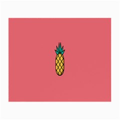 Pineapple Fruite Minimal Wallpaper Small Glasses Cloth (2-side) by Mariart