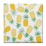 Pineapple Fruite Seamless Pattern Tile Coasters Front