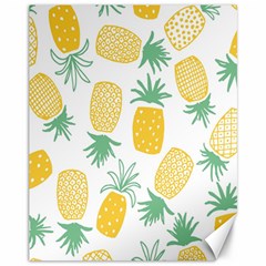 Pineapple Fruite Seamless Pattern Canvas 11  X 14  