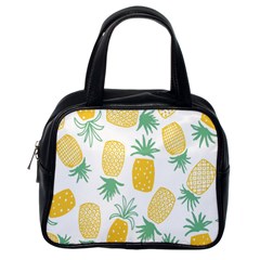 Pineapple Fruite Seamless Pattern Classic Handbags (one Side) by Mariart