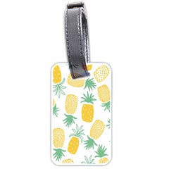 Pineapple Fruite Seamless Pattern Luggage Tags (one Side) 