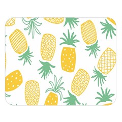 Pineapple Fruite Seamless Pattern Double Sided Flano Blanket (large)  by Mariart
