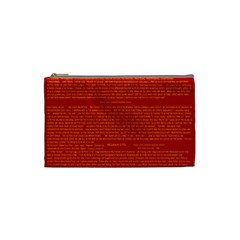 Mrtacpans Writing Grace Cosmetic Bag (small) 