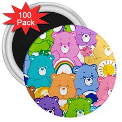 Care Bears 3  Magnets (100 Pack)