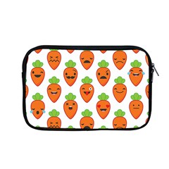 Seamless Background Carrots Emotions Illustration Face Smile Cry Cute Orange Apple Macbook Pro 13  Zipper Case by Mariart