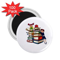 Back To School 2 25  Magnets (100 Pack) 